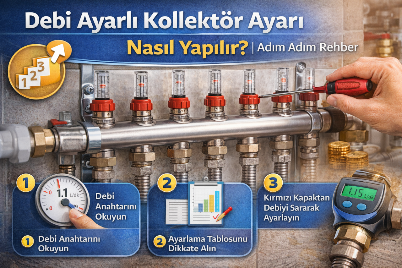Debi Ayarlı Kollektör Ayarı Nasıl Yapılır? | Adım Adım Rehber