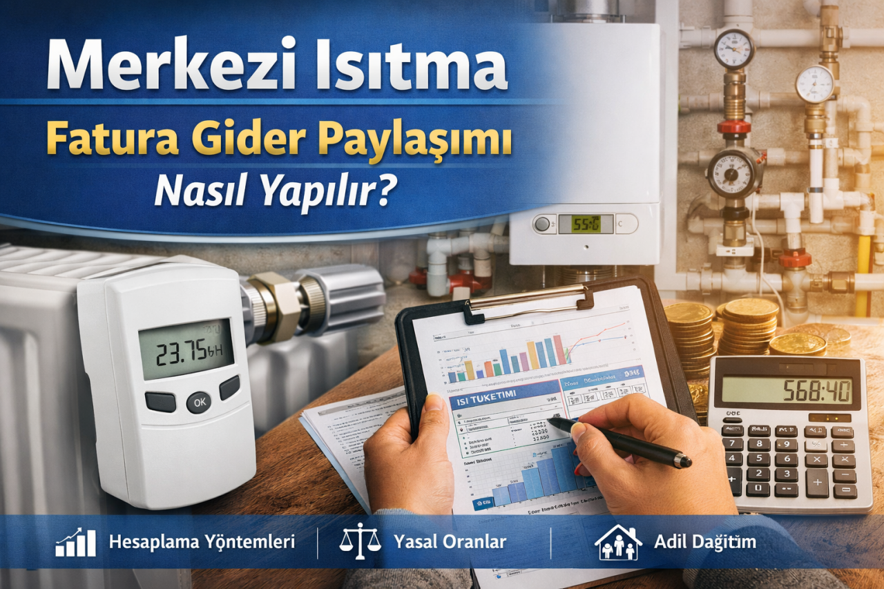 Merkezi Isıtma Fatura Gider Paylaşımı Nasıl Yapılır?