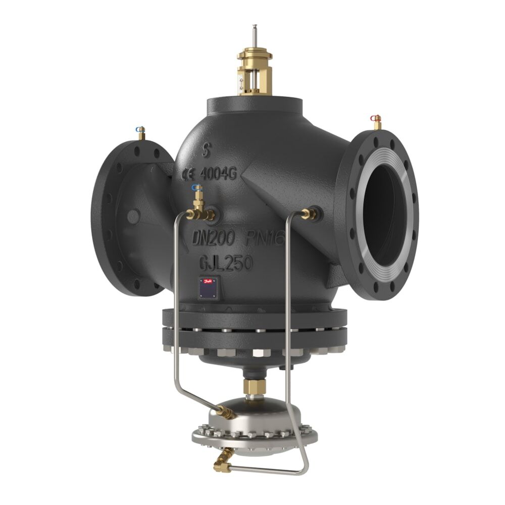 Danfoss AB-QM, Flanşlı, Basınçtan bağımsız kombine balans ve kontrol vanası DN200 (8”)