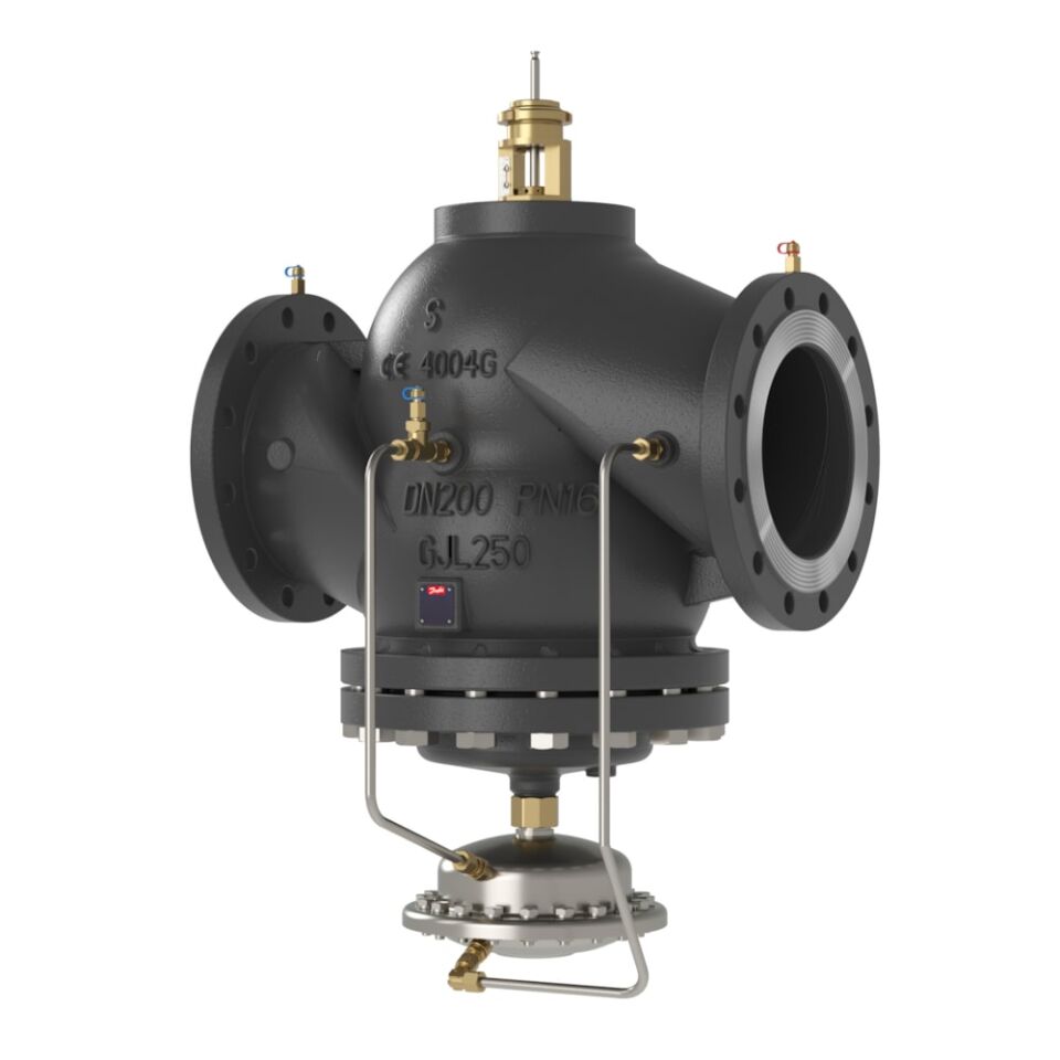 Danfoss AB-QM, Flanşlı, Basınçtan bağımsız kombine balans ve kontrol vanası DN200 (8”)