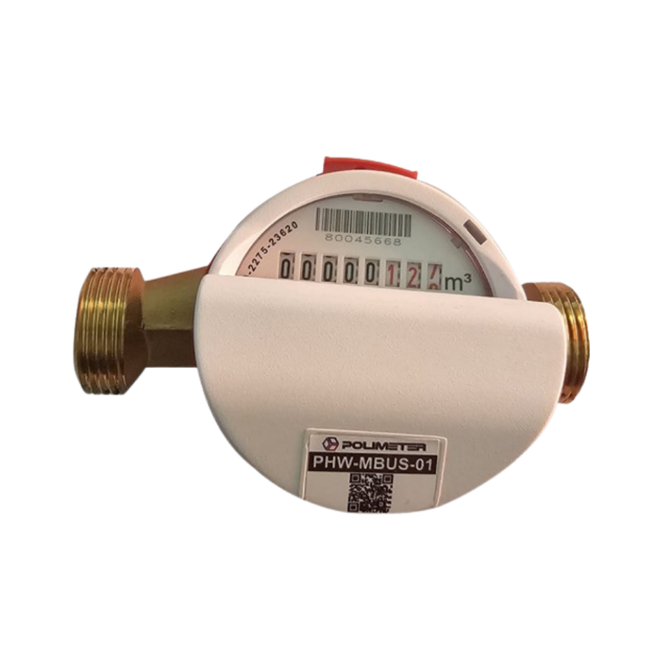 Polimeter PHW-20 DN20 Tek Hüzmeli Sıcak Su Sayacı