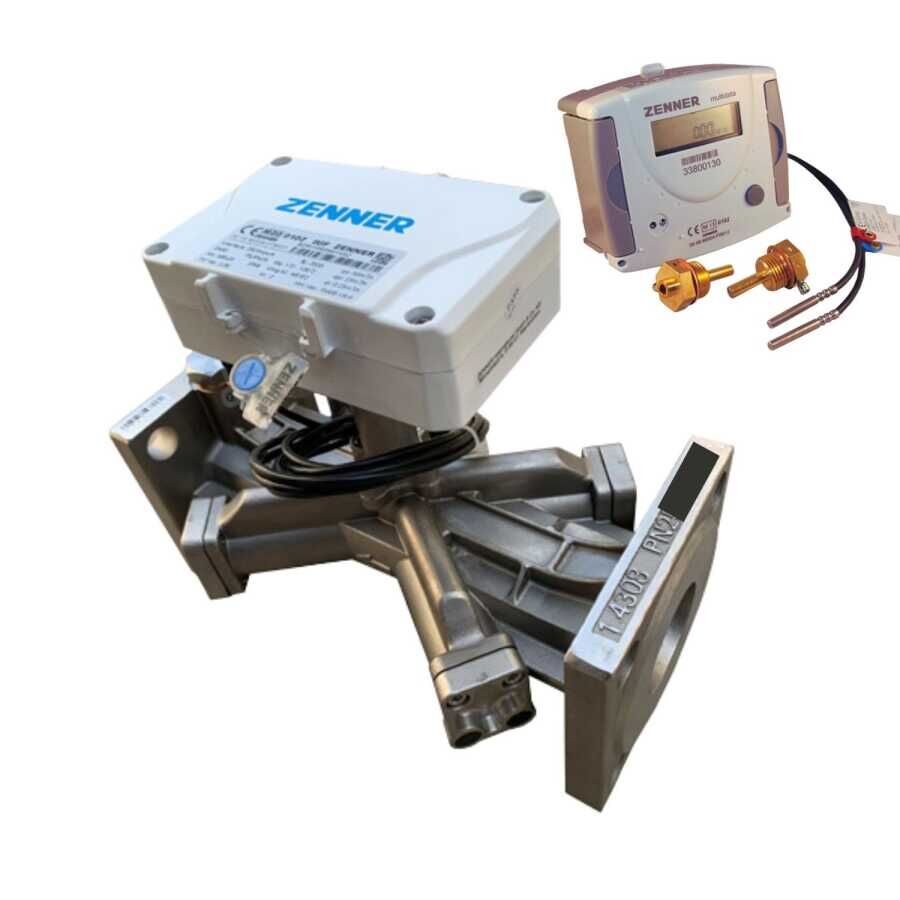 Minol IUF DN80 Ultrasonik Kalorimetre Isı Sayacı