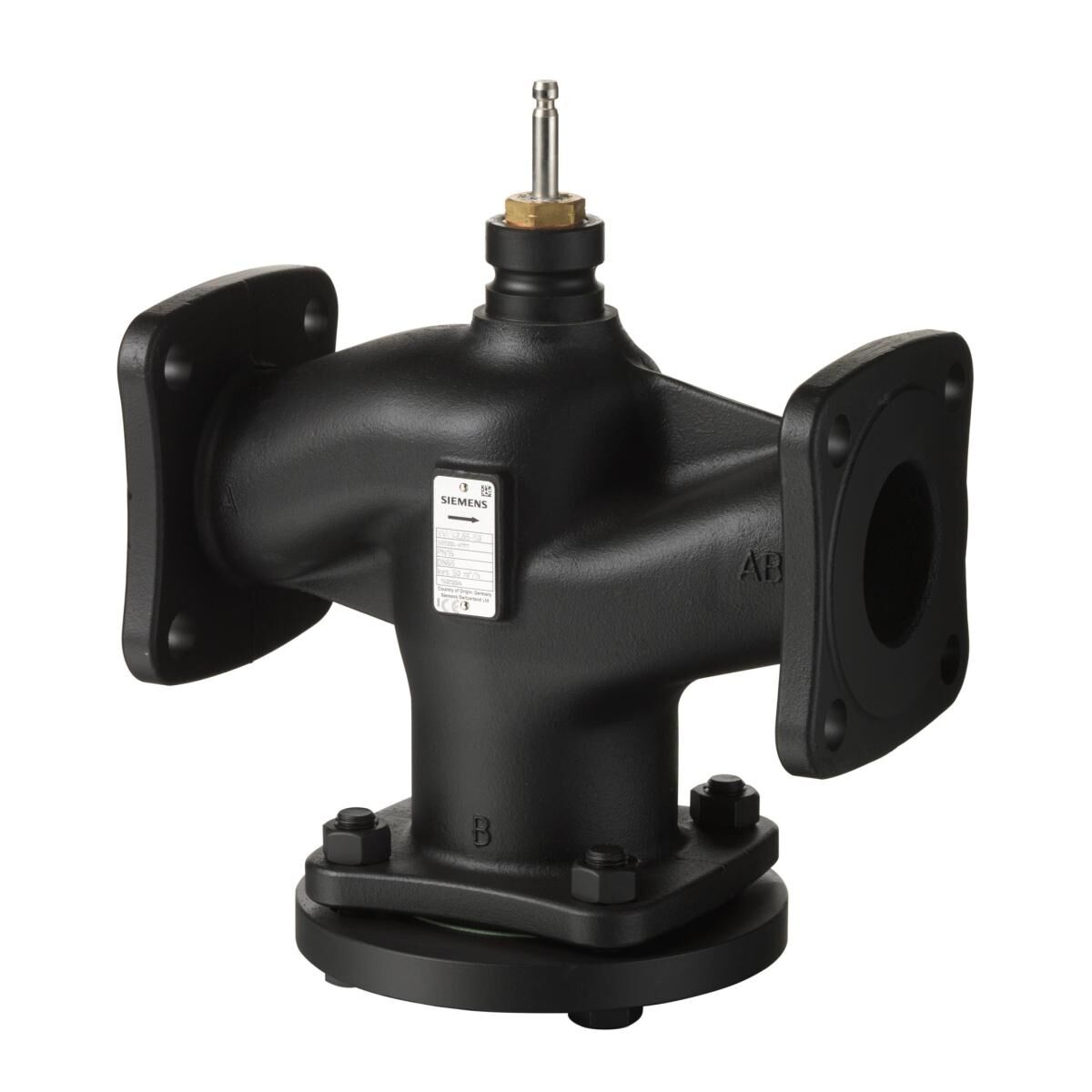 Siemens VVF42 Flanşlı 2 Yollu Kontrol Vanası PN16 DN65 (2½”)