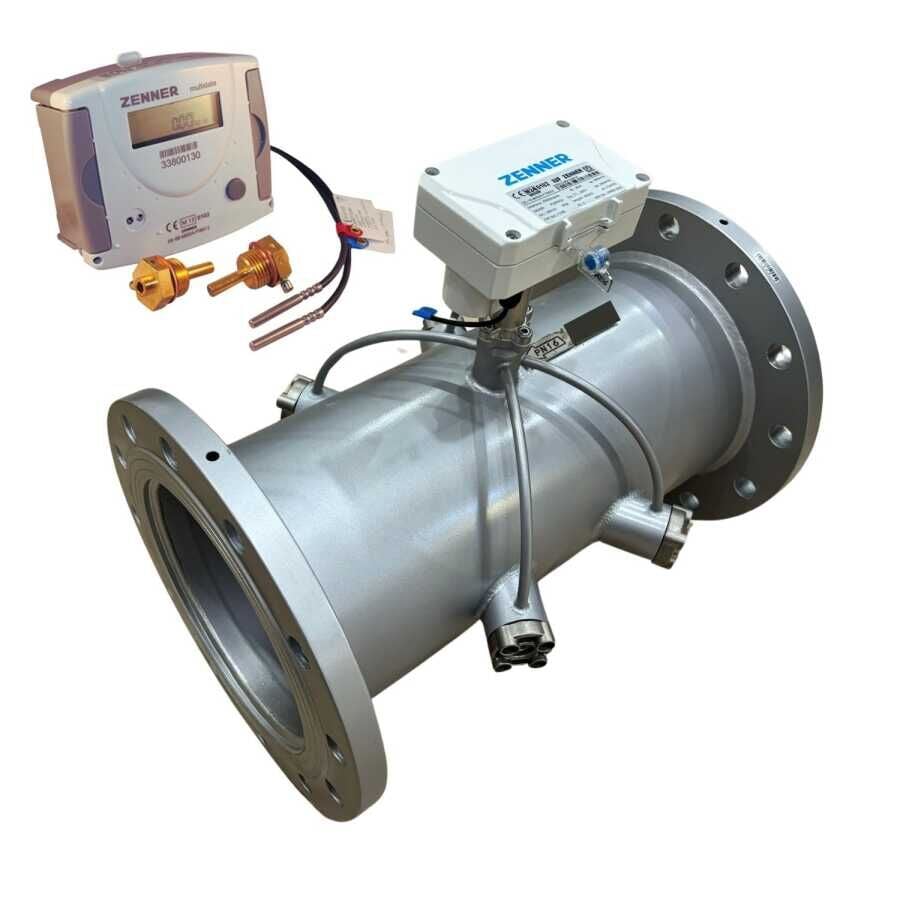 Minol Zenner IUF DN250 Ultrasonik Kalorimetre Isı Sayacı