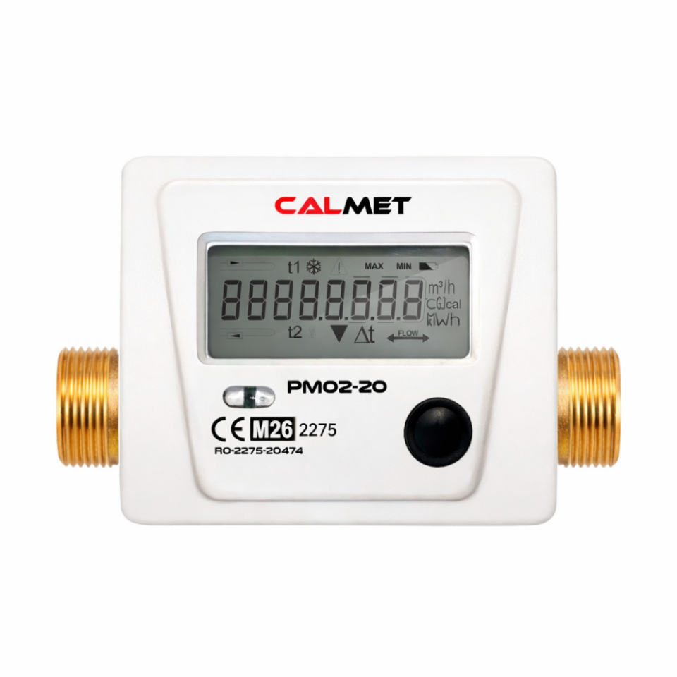 Calmet PM02-DN20 Ultrasonik Kalorimetre Isı Sayacı