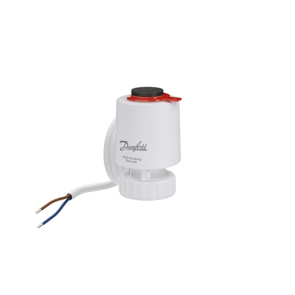 Danfoss TWA-Q 24V, Normalde Kapalı, Termal vana motoru, Strok 5 mm, 110 N, 95 °C (DN15-DN32)