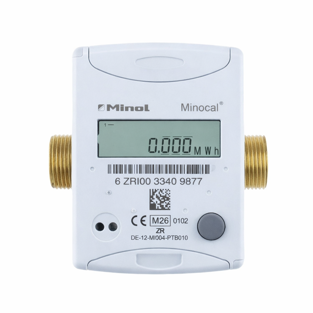 Minol IUF DN20 Ultrasonik Kalorimetre Isı Sayacı