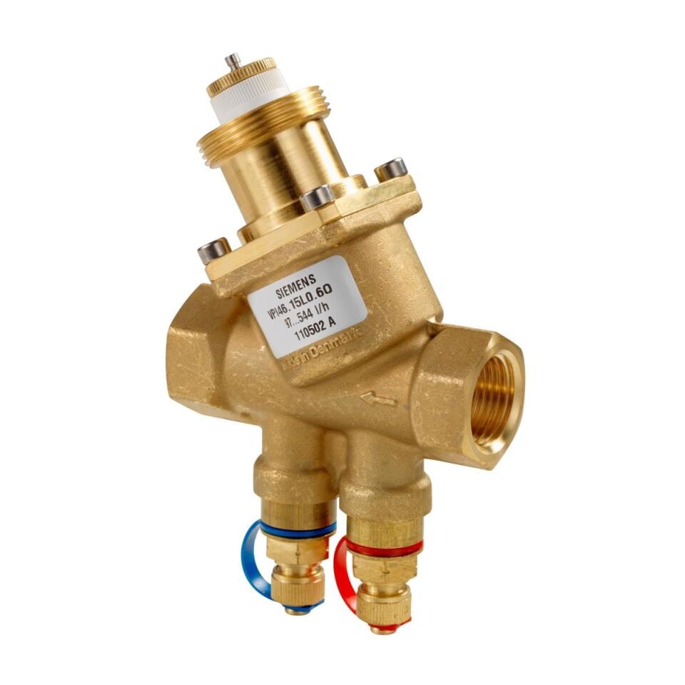 Siemens VPI46 İç Dişli Basınçtan Bağımsız Kontrol Vanası (PICV) PN25