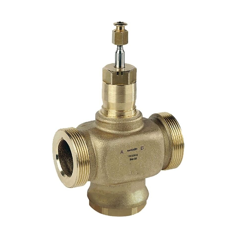 Honeywell DE Serisi 2 Yollu Lineer Vana, Dış Dişli, PN16