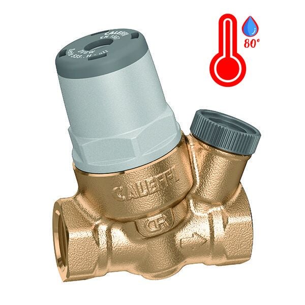 3/8 Eğimli Mikro Basınç Düşürücü Vana (Kahve Makineleri İçin) - CALEFFİ 533430H