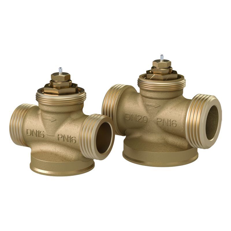 Danfoss FAN-Q Basınçtan Bağımsız Kontrol Vanası (PICV) DN15–DN20, Fan Coil İçin DN15 (½”) - İç Dişli