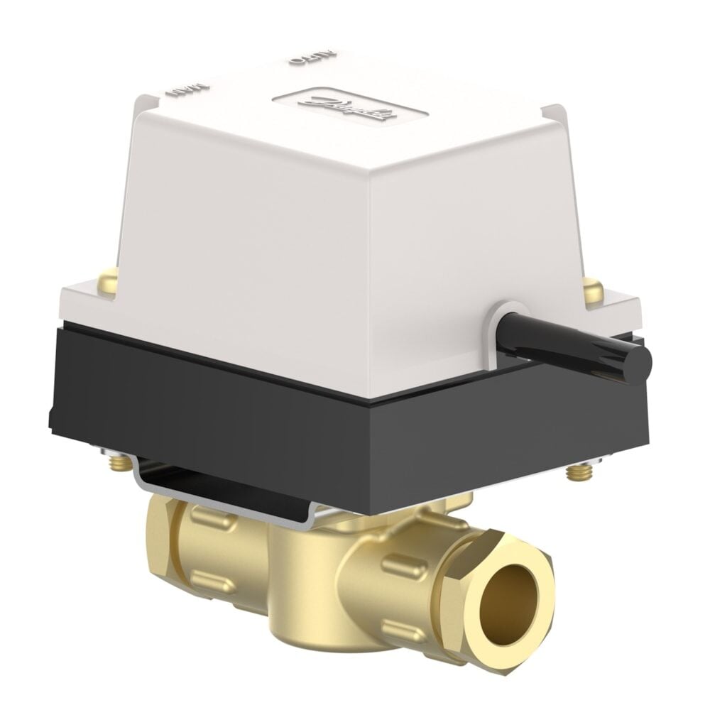 Danfoss HP 15 DN15 2 Yollu Fan Coil motorlu vanası, İç dişli, PN10, 95°C