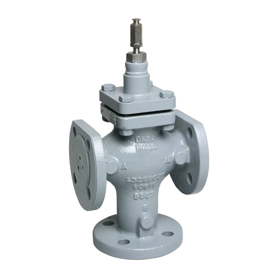 Honeywell XF1 Serisi 3 Yollu Lineer Vana, Flanşlı, PN16, Ra