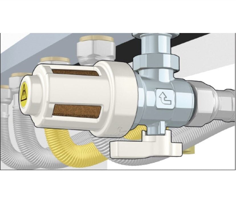 Kombi Altı Manyetik Filtre - CALEFFİ XS® - 545900