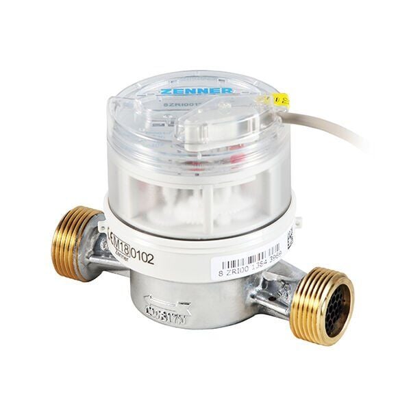 Minol Zenner ETKD DN20 Tek Hüzmeli Soğuk Su Sayacı 130 mm Sayaç & 1 lt / Pulse Modül