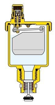 3/8 M Minical Otomatik Purjör Kapatma Musluğu Dahil - CALEFFİ - 502130