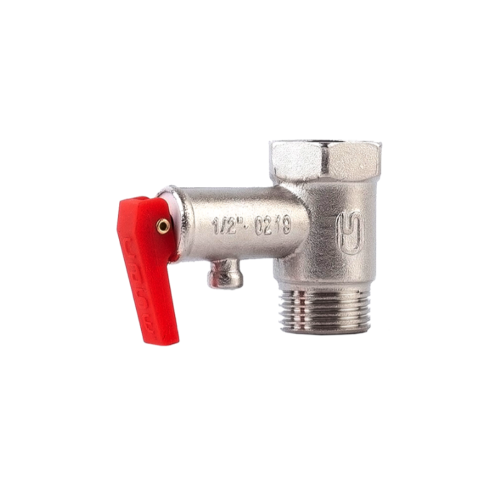CASE - 1/2'' Termosifon Emniyet Ventili - Mandallı / Mandalsız Mandallı