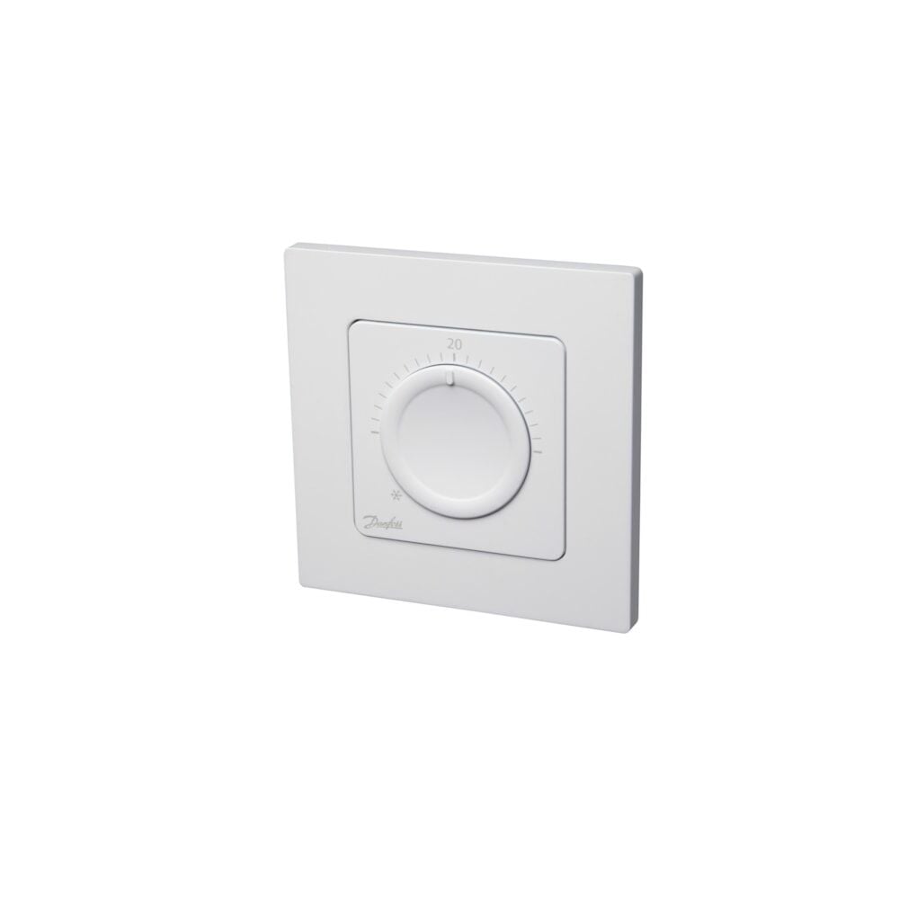 Danfoss Icon™ Oda Termostatı, 230V Kadranlı, Sıva altı 80x80