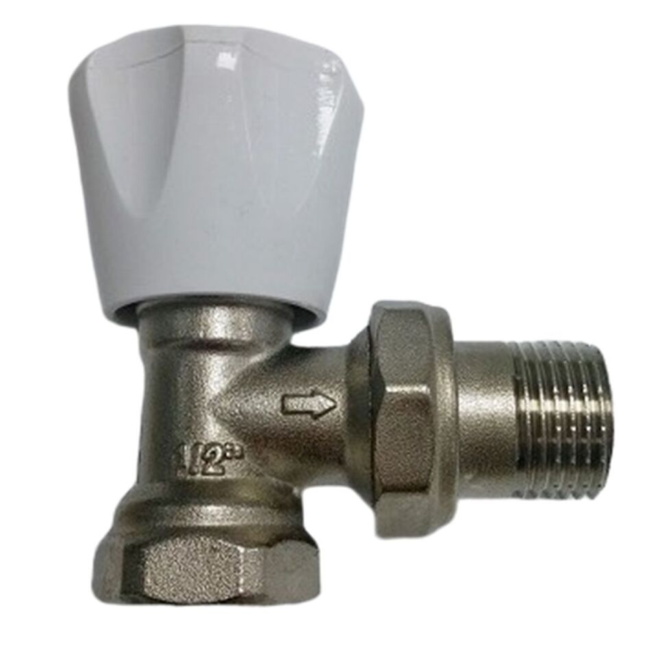 KALDE Köşe Radyatör Vana - Altı Köşe Volanlı