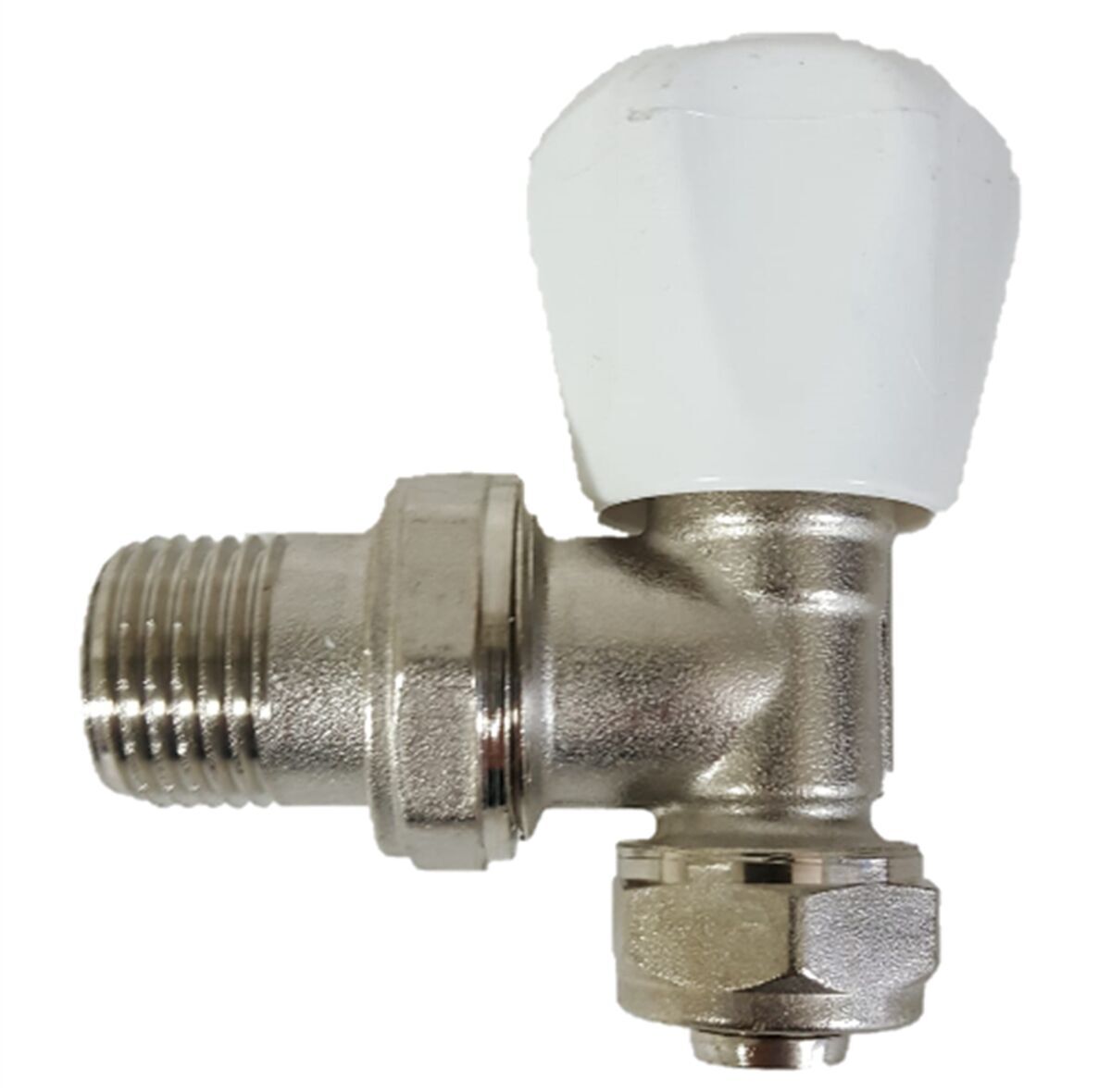 KALDE - Köşe Radyatör Vana - PE-X Altı Köşe Volanlı