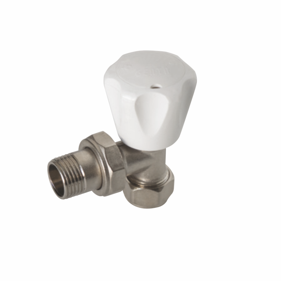 KALDE - Köşe Radyatör Vana - PE-X Altı Köşe Volanlı