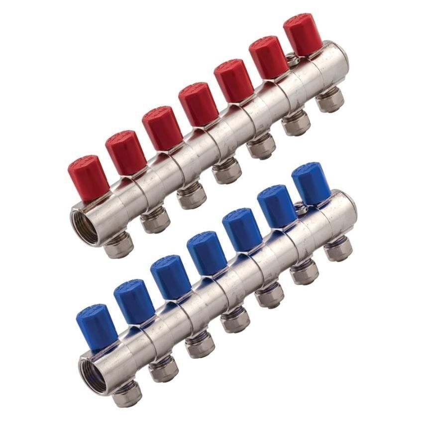 KAS - 1'' - Kendinden Vanalı Pirinç Kollektör (Adet)