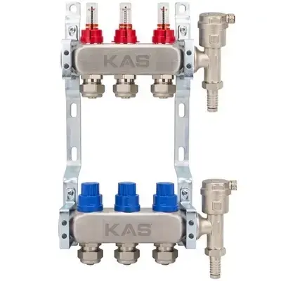 3 zone 3 ağızlı debili kolektör seti