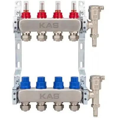 4 zone 4 ağızlı debili kolektör seti