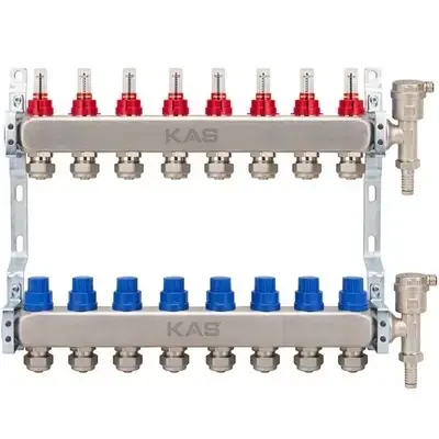 8 zone 8 ağızlı debili kolektör seti