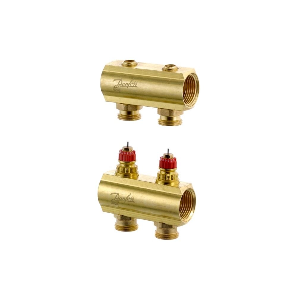 Danfoss FHF 2 Otomasyona Uygun Debimetresiz Pirinç Kollektör