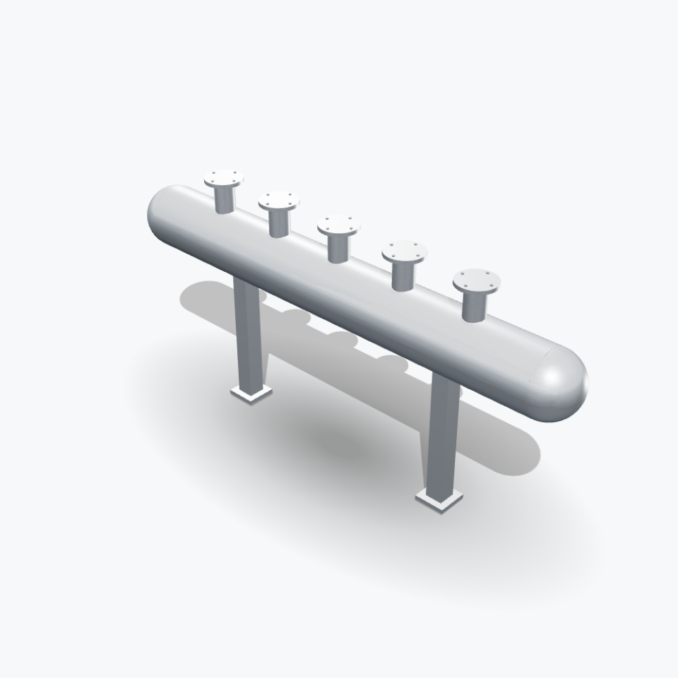 Novus Galvaniz Kollektör DN250