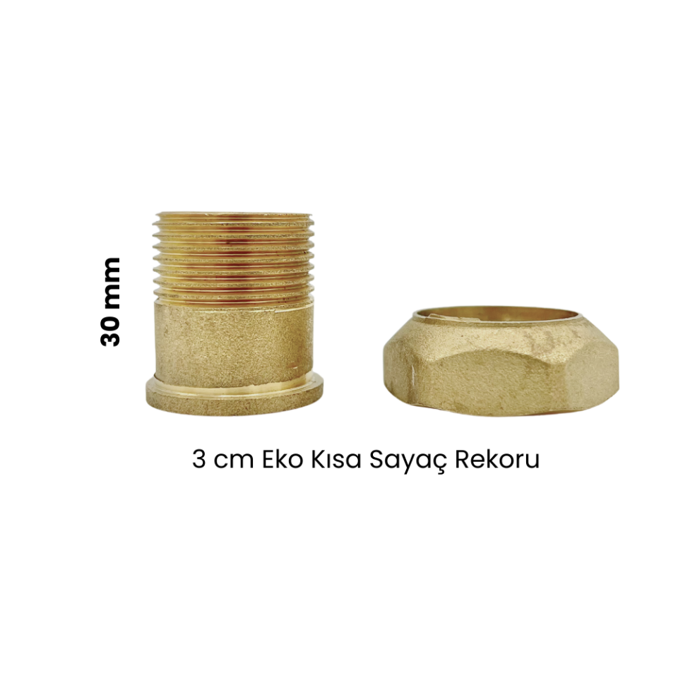3/4'' Eko - Sarı Saat-Sayaç Rekoru - NVS2902