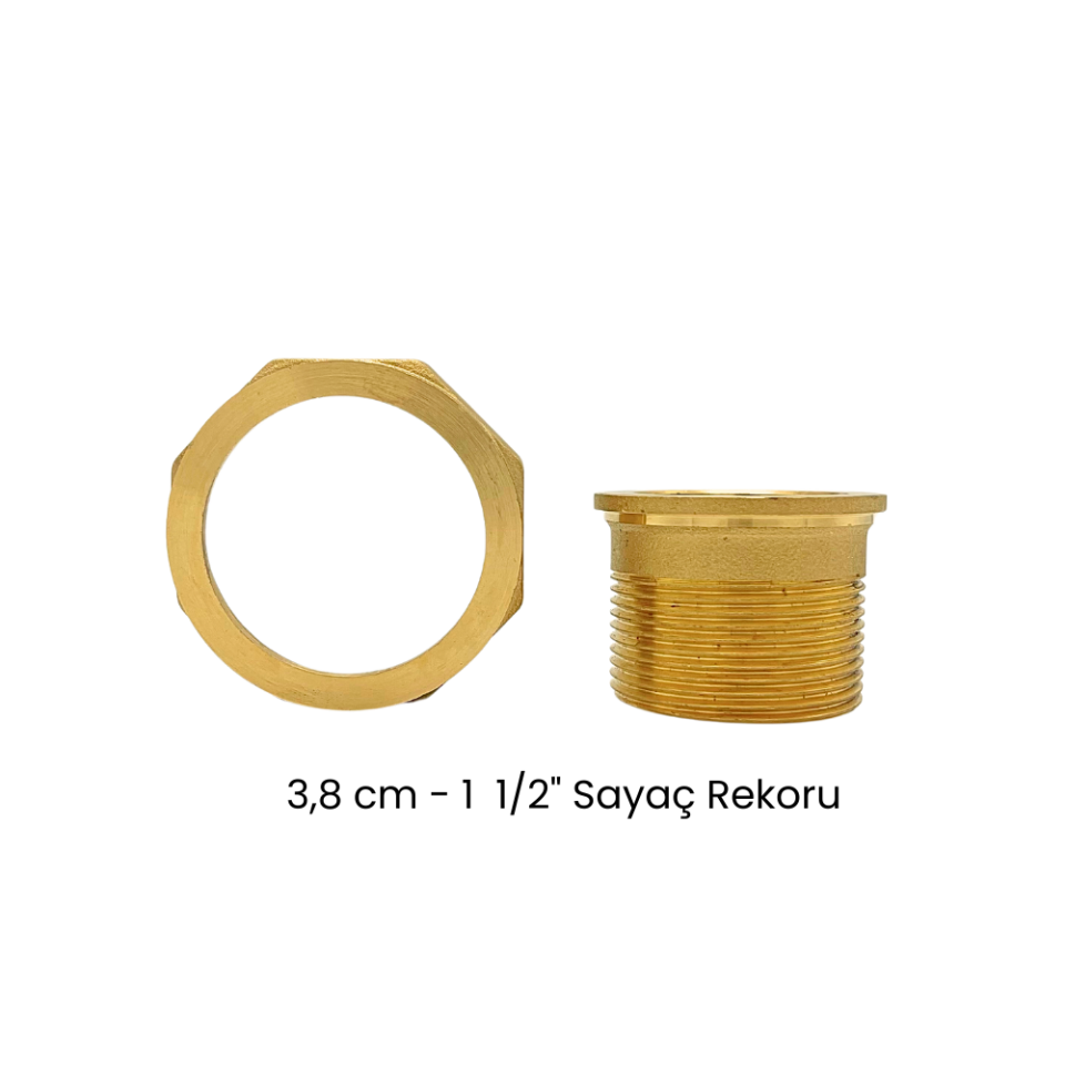 1 1/2'' - Sarı Saat-Sayaç Rekoru - NVS2905