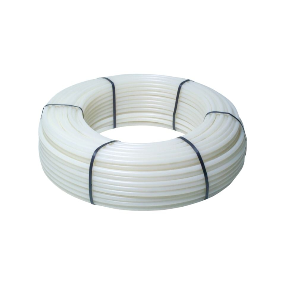 Danfoss FH PEX-A boru, 5 katmanlı, 6 bar, 95 °C, 16x2 mm (600 m kangal)-beyaz