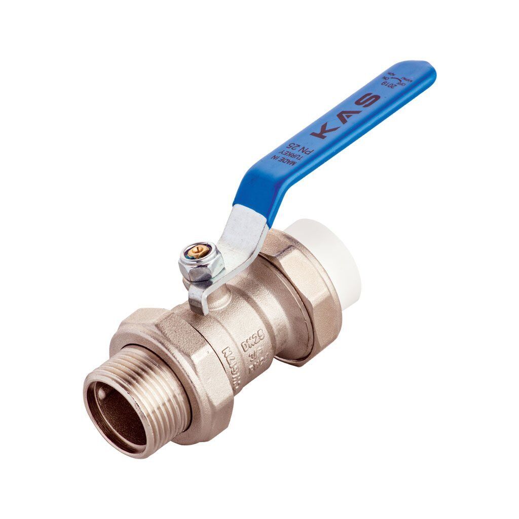 KAS - PPRC Bağlantılı Küresel Vana (Dişli)