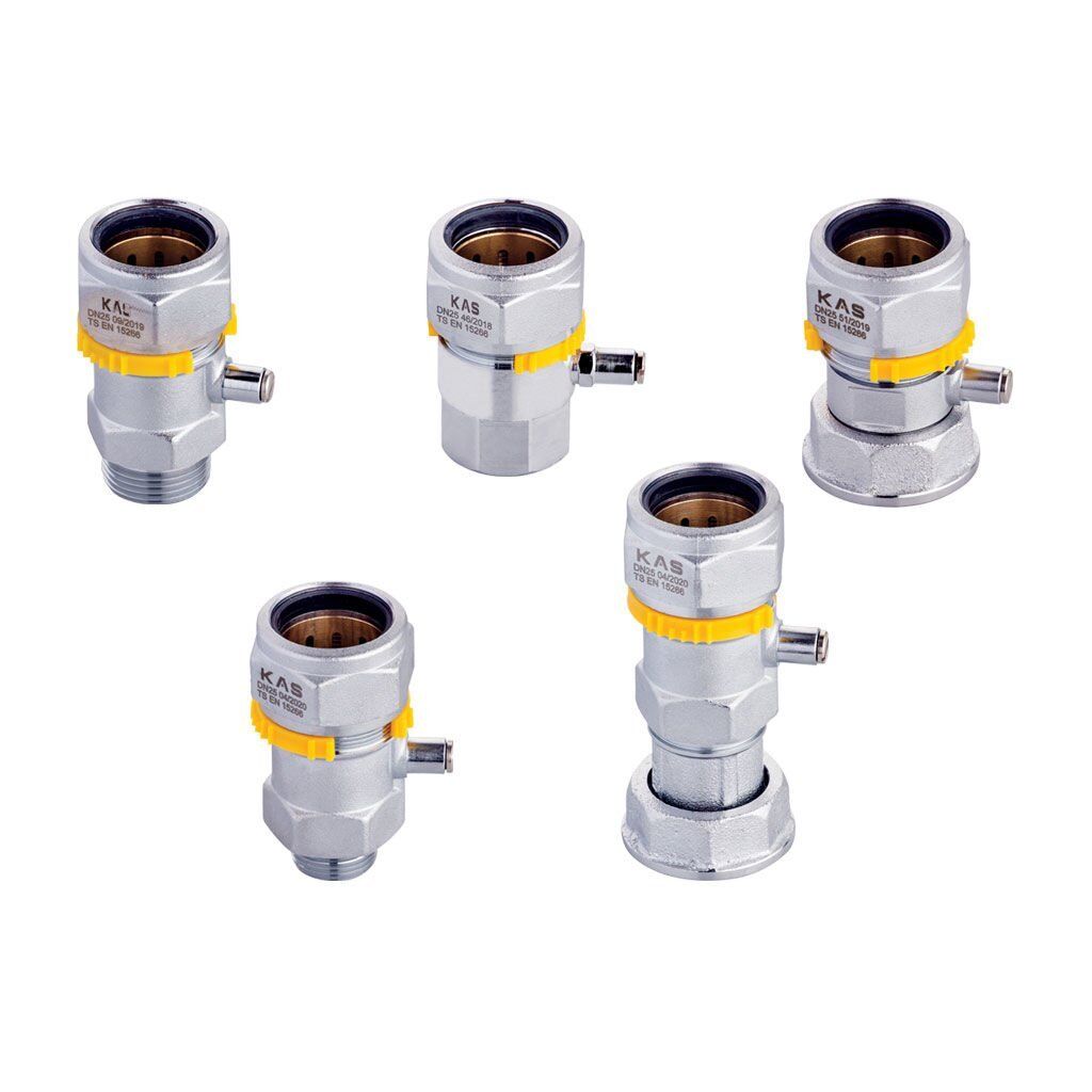 KAS-TAK - Sayaç Bağlantı Rakorları (Test Purjörlü)