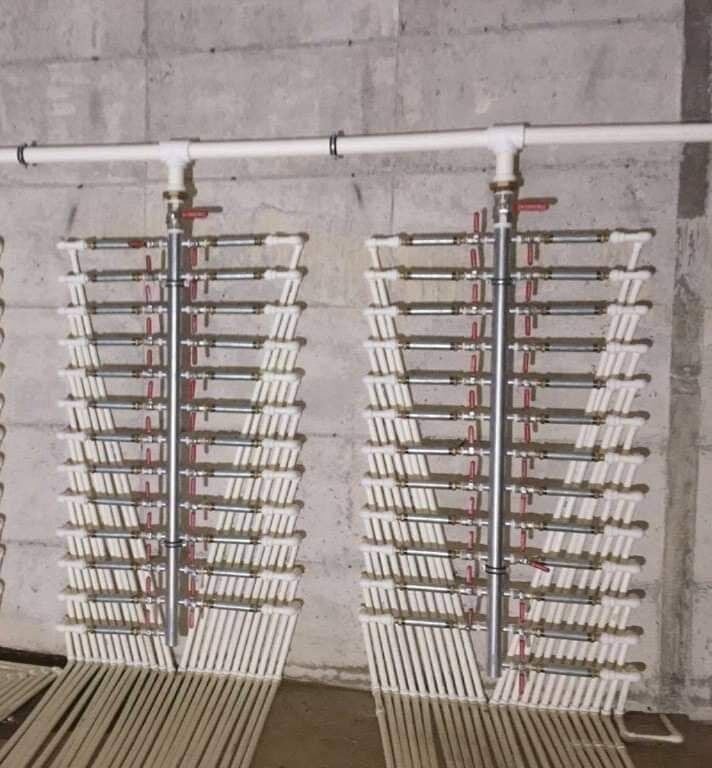 NVS - Su Sayaç Kolektörü - 2'' Gövde - Galvaniz Boru