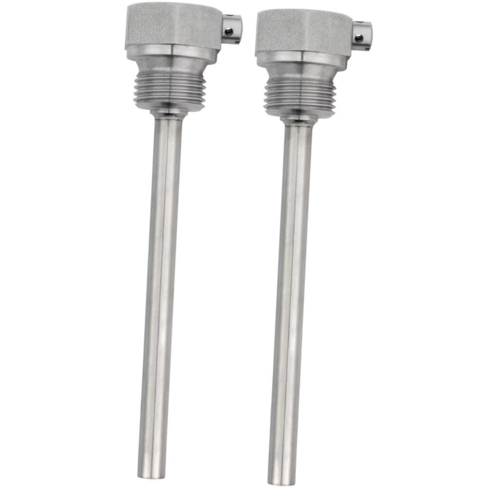 Danfoss 210 mm uzunlukta kapalı tip sensör kovan çifti, DN300 ve üzeri borular için