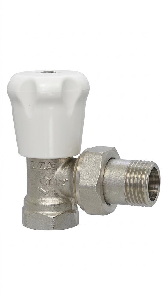 ECA Radiator Valve, Angle