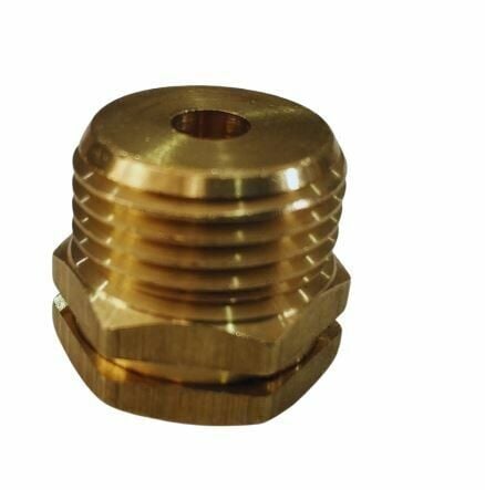 NVS Heat Meter Sensor Pocket Reducer 1/2″–1/8″ with Gasket Seat