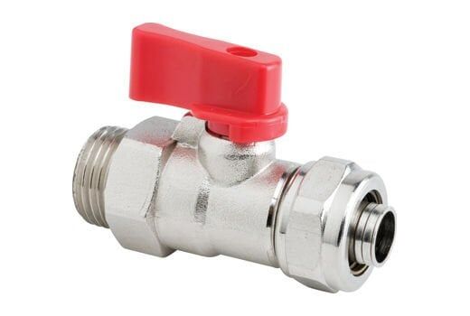 KLEPSAN - Yerden Isıtma Mini Küresel Vana 1/2'' - İç Dişli