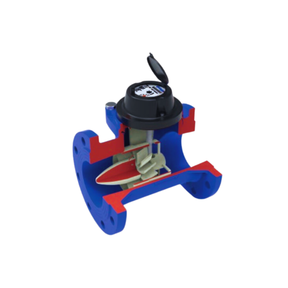 KLEPSAN - Woltman Tipi Su Sayacı (BÜYÜK ÇAP)