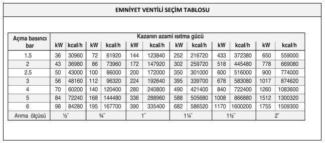 CASE - Manometre Bağlantılı - İç Dişli Emniyet Ventili