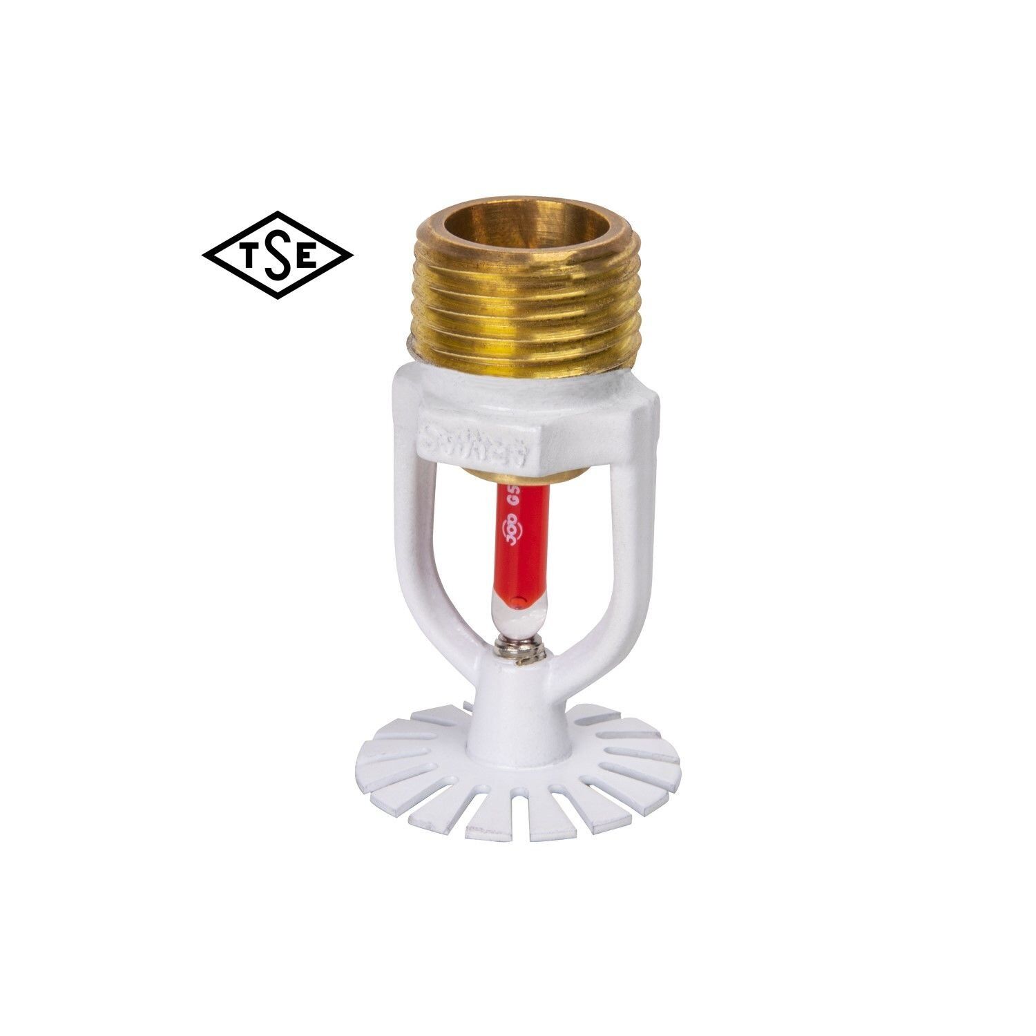 141° C Pendent (Sarkık) Standart Tepkimeli Sprink 1/2'' Krom
