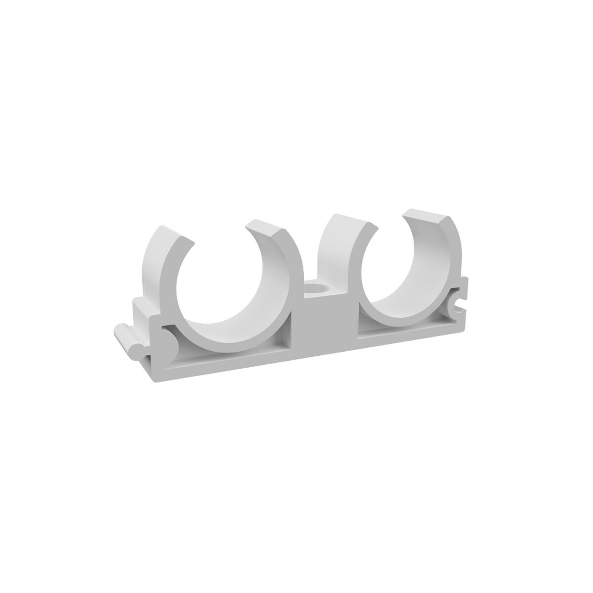GF+ Aquasystem PP-R Pipe Clip (Double)