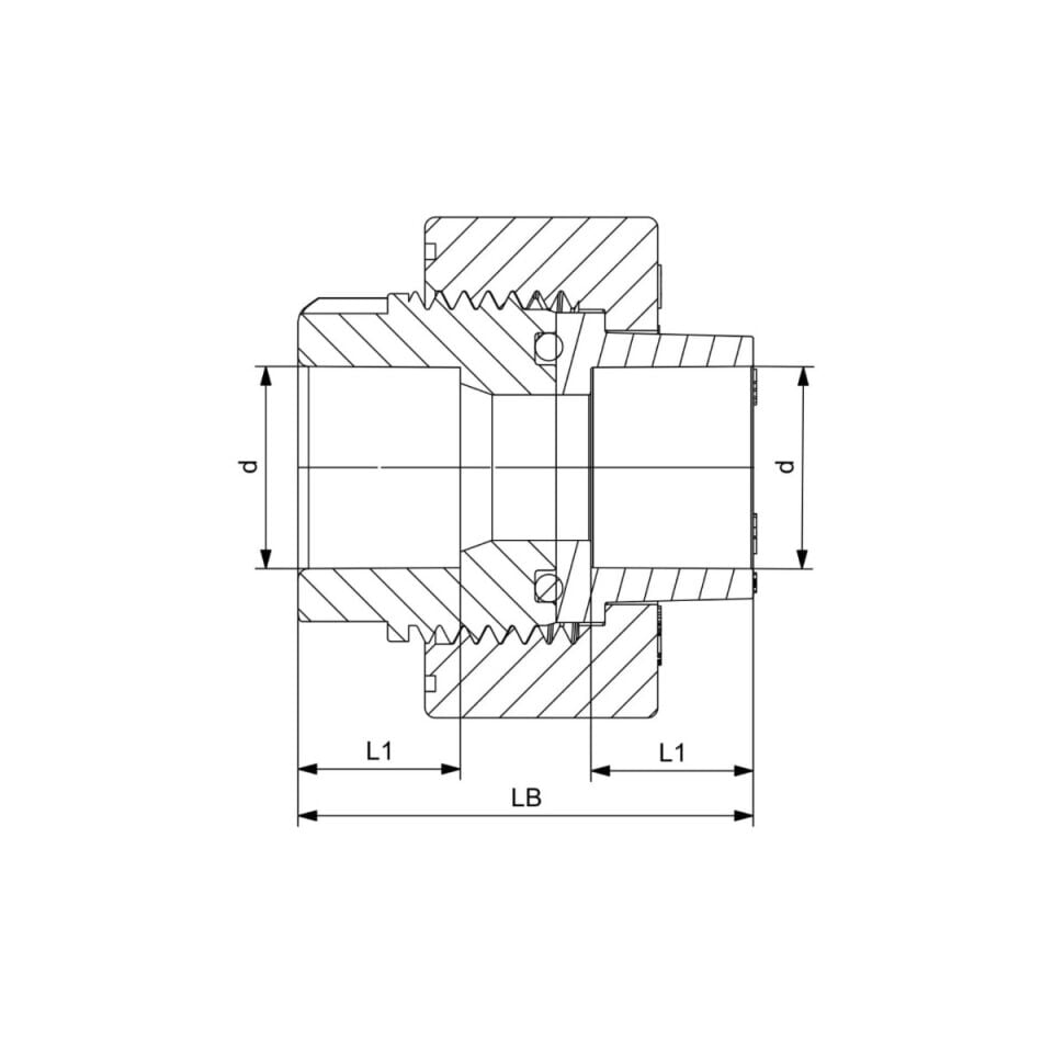 GF+ Aquasystem PP-R Union