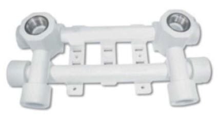 PP-R Altı Girişli Batarya Bağlantısı 20 mm - 1/2”