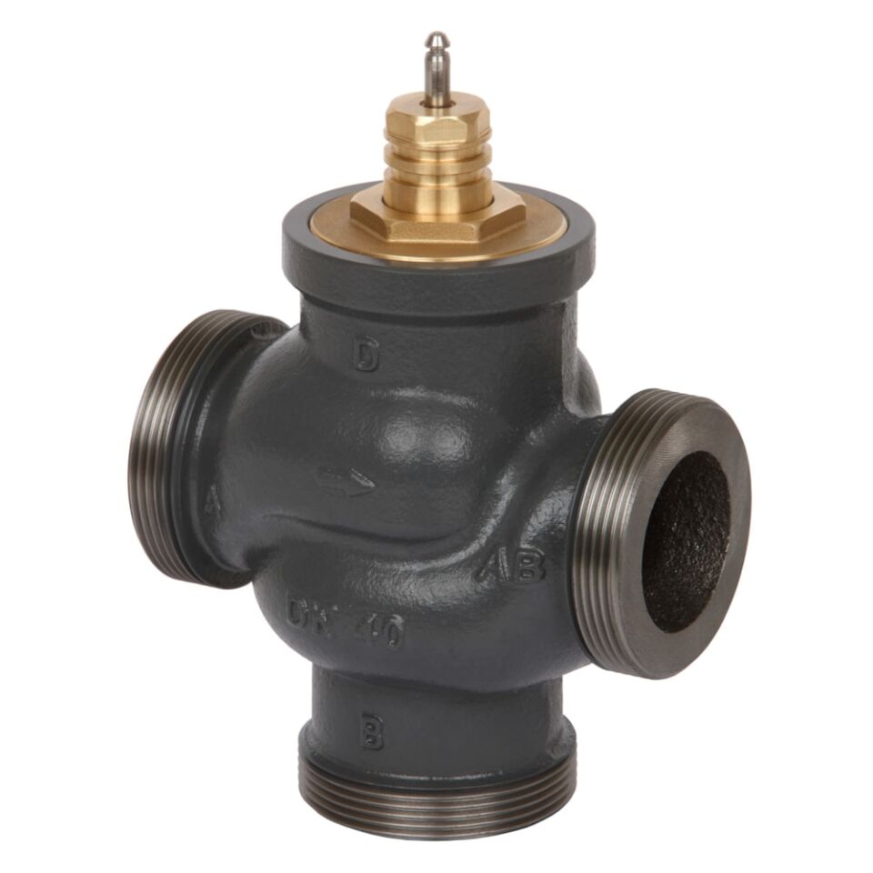 Danfoss VRG 3 PN16 dış dişli, döküm, 3 yollu lineer Vana Gövdesi DN25 (1”)