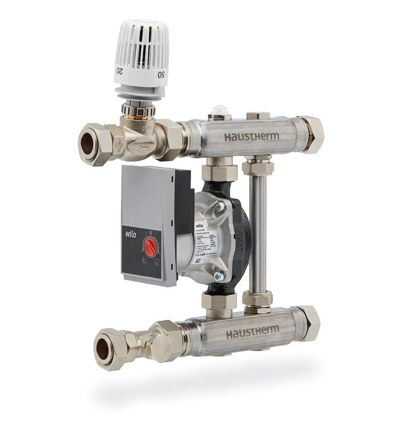 Haustherm Yerden Isıtma Pompalı Karışım Devresi F36 (20–50 °C, Pompa Dahil)