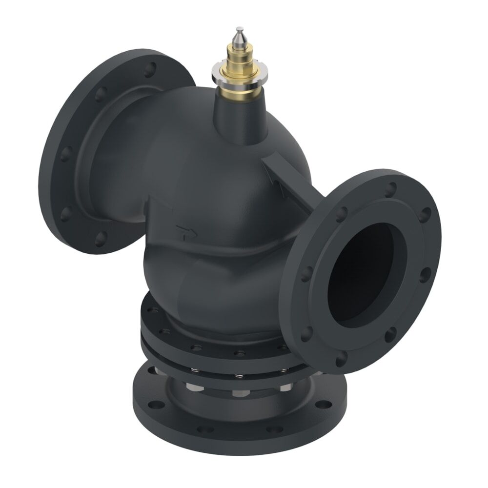 Danfoss VF 3 PN16 flanşlı, döküm, 3 yollu lineer Vana Gövdesi DN150 (6”)